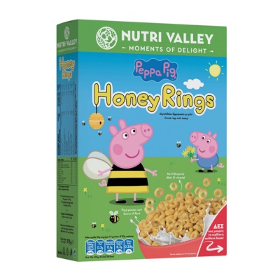 NUTRI VALLEY HONEY RINGS 375gr