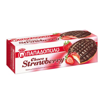 PAPADOPOULOU CHOCO STRAWBERRY 150gr