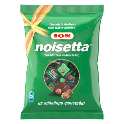 ION NOISETTA CHOCOLATE PRALINES WITH WHOLE HAZELNUT 440gr 40pcs