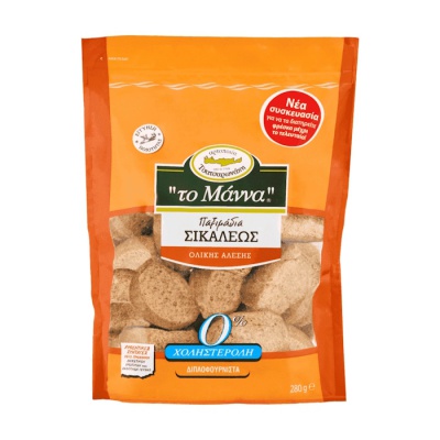 TO MANNA RYE RUSKS FROM CRETE 280gr