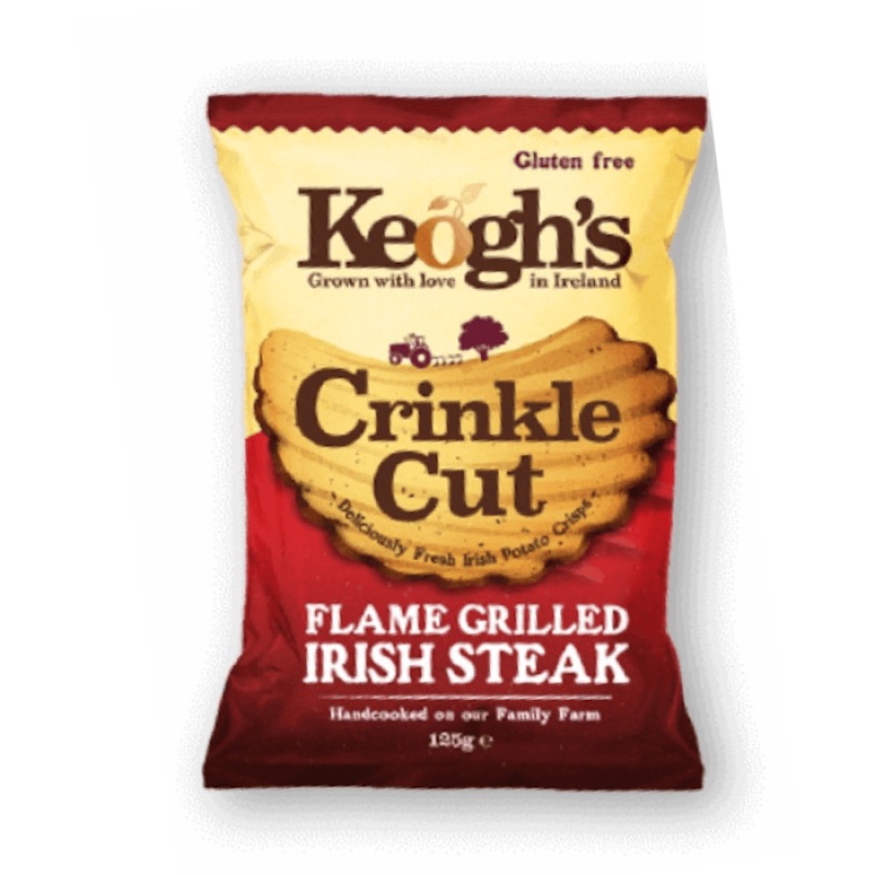 KEOGH'S POTATO CHIPS GRILLED STEAK 125gr