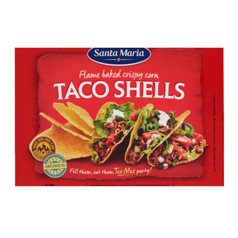 SANTA MARIA TACO SHELLS 135gr