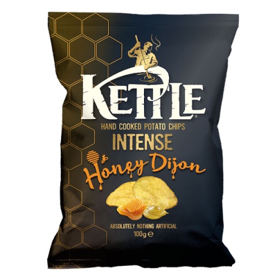 KETTLE CHIPS INTENSE HONEY DIJON 100gr