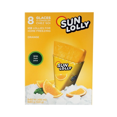 SUN LOLLY Γρανίτα Lemon 8x60ml