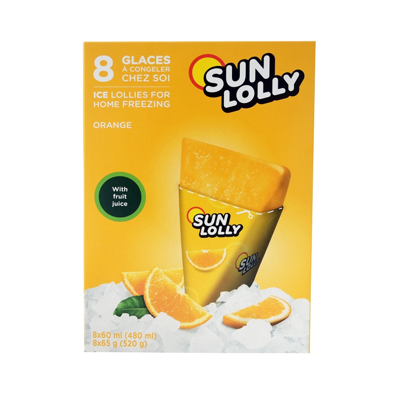 SUN LOLLY Γρανίτα Lemon 8x60ml