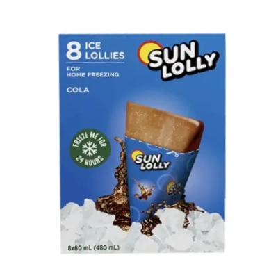SUN LOLLY Γρανίτα Cola 8x60ml