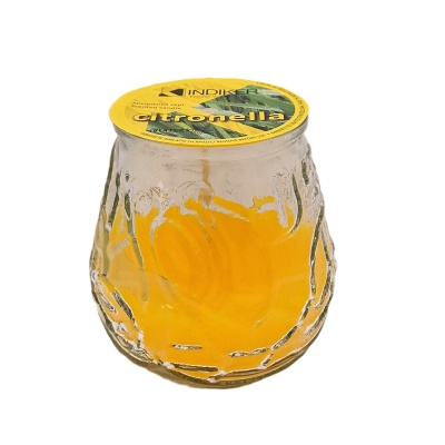 INDIKER Αρωματικό  Κερί Citronella 90X90x90mm 180gr