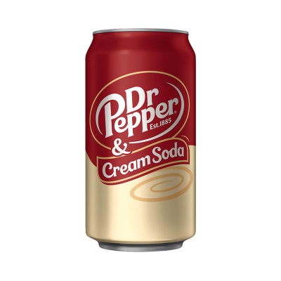 DR. PEPPER Κρέμα Σόδα Βανίλια 355ml
