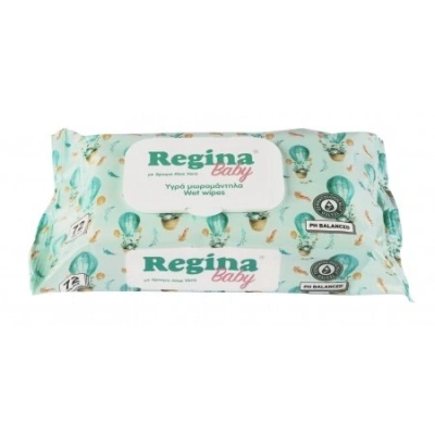 REGINA Μωρομάντηλα Aloe Vera 72τεμ