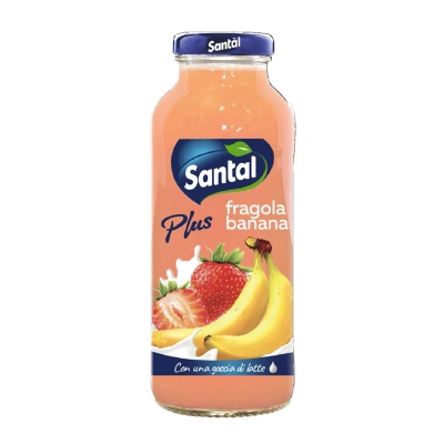 SANTAL Χυμός Φράουλα - Μπανάνα - Γάλα 250ml