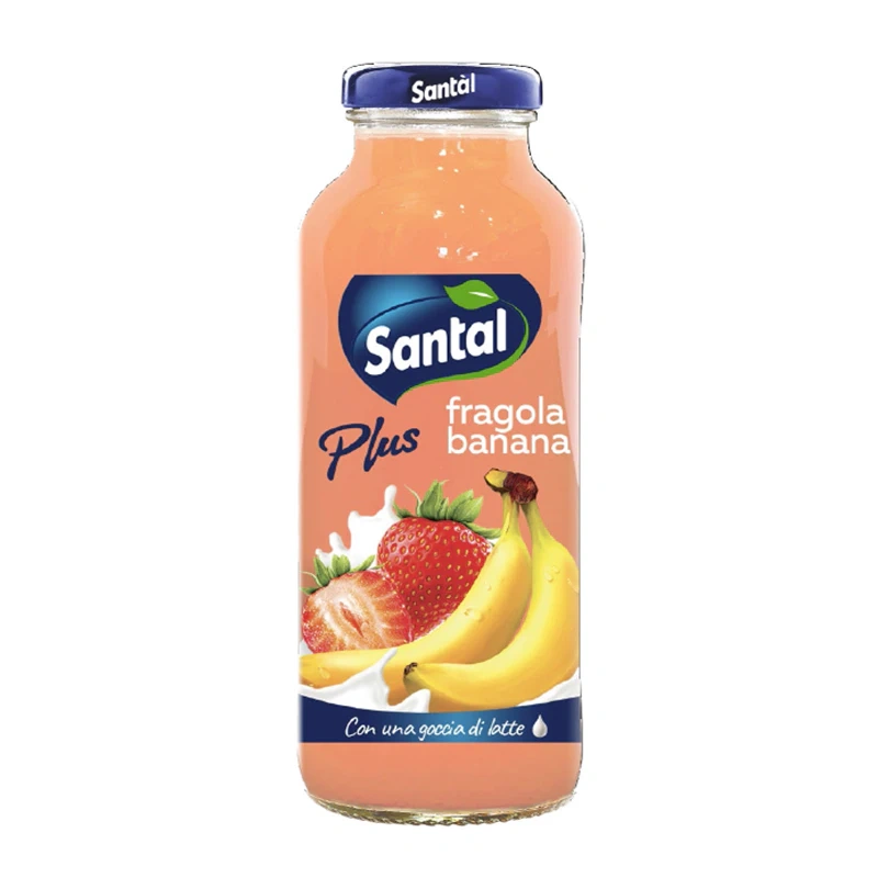 SANTAL Χυμός Φράουλα - Μπανάνα - Γάλα 250ml