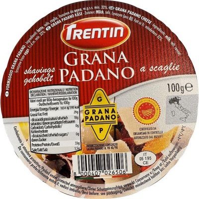 TRENTIN Τυρί Grana Padano Σε Νιφάδες 100gr