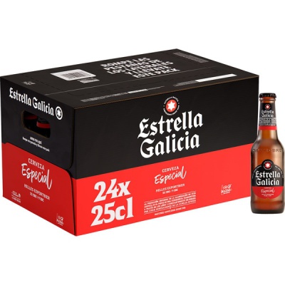 ESTRELLA Μπύρα Galicia Especial 330ml 24τεμ.