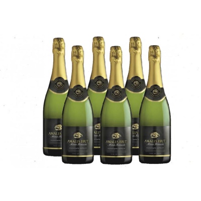 ΚΤΗΜΑ ΤΣΕΛΕΠΟΥ Αμαλία Brut Αφρώδης Οίνος 12%VOL 375ml 6τεμ.