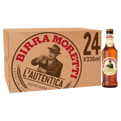 MORETTI Μπύρα Original 330ml 24τεμ.