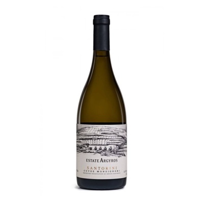 ΚTHMA ΑΡΓΥΡΟY Σαντορίνη Cuvee Monsignori 2022 Λευκό 750ml