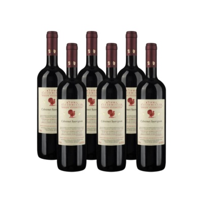 ΚΤΗΜΑ ΧΑΤΖΗΜΙΧΑΛΗ Cabernet Sauvignon Οίνος Ερυθρός 14,5%VOL 750ml 6τεμ