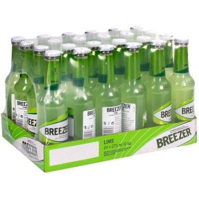 BACARDI BREEZER Lime 4%VOL 275ml 24τεμ