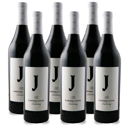 COSTA LAZARIDI Chateau Julia Chardonnay Οίνος Λευκός 13.5%vol 750ml 6τεμ
