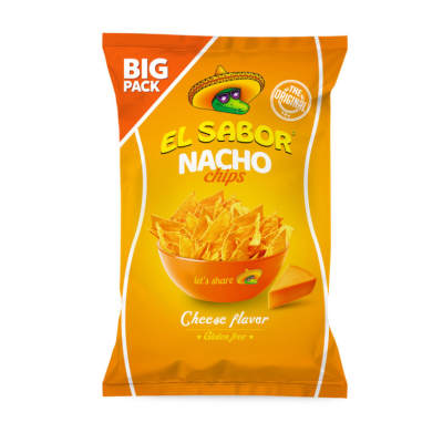 EL SABOR Nacho Chips με Γεύση Τυρί 180g