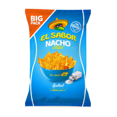 EL SABOR Nacho Chips με Αλάτι 180g