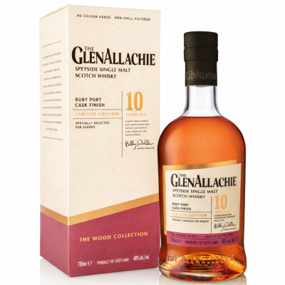 GLENALLACHIE 10 Y.O. Ruby Port Cask Finish Single Malt Ουίσκι Σκωτίας 48% 700ml