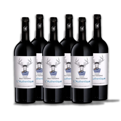 DOMAINE HAUT VENTENAC L' Authentique 2022 Ερυθρός Οίνος 14%vol 750ml bio 6τεμ.