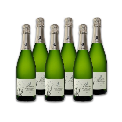 J. LAURENS Les Graimenous Cremant De Limoux Brut Ημίξηρος Αφρώδης Οίνος 12%vol 750ml 6τεμ.