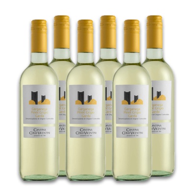 CANTINA COLLI VICENTINI Garganega Pinot Grigio Garda Οίνος Λευκός Ξηρός 11%VOL 750ml 6τεμ.