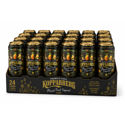 KOPPARBERG Μηλίτης Τροπικά Φρούτα 4%vol 24x500ml